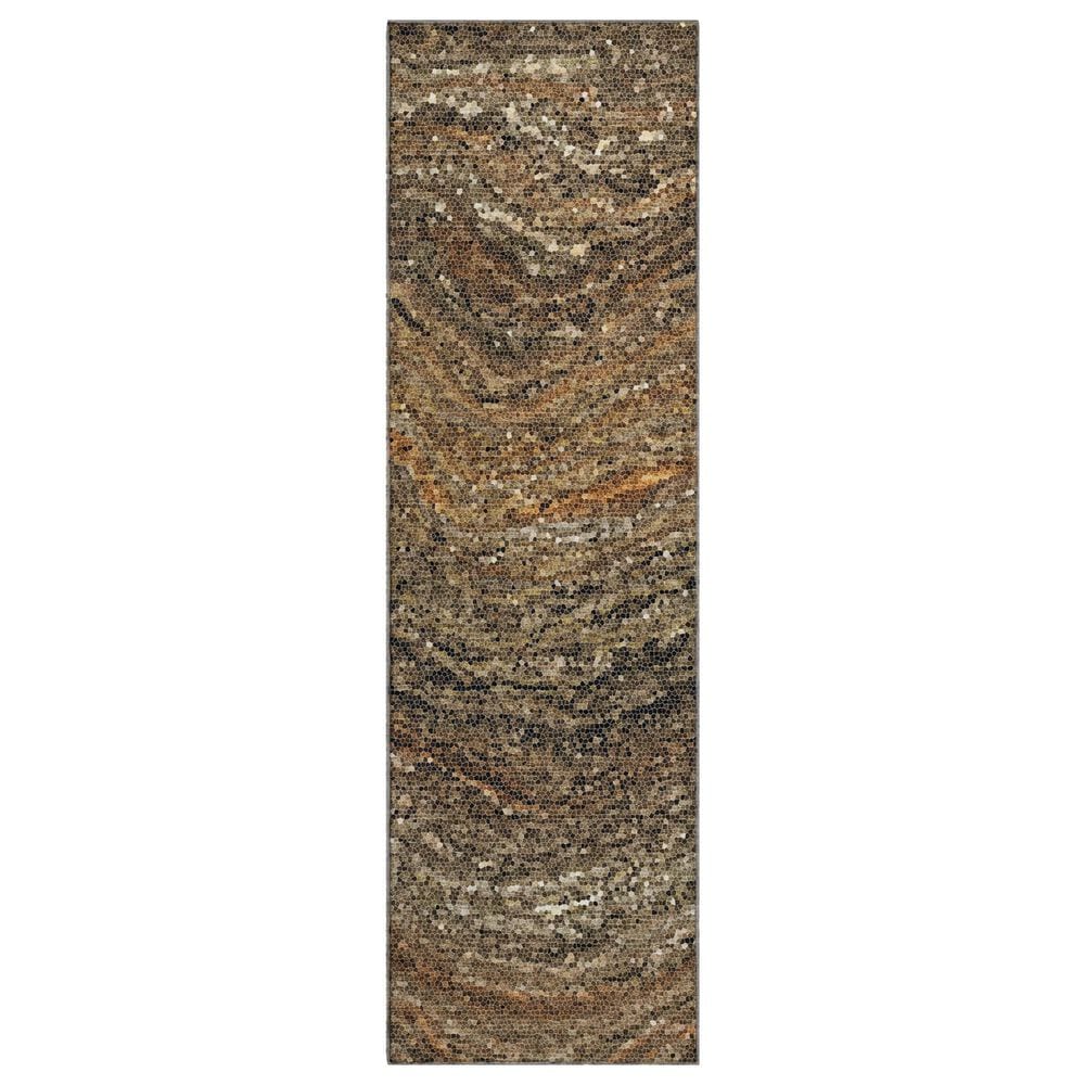 Dalyn Rug Company Lumara Brown 2"3" x 7"6" Runner, , large