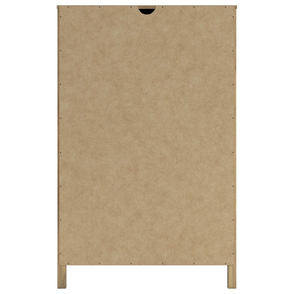 Ashley Bermacy 5-Drawer Chest in Light Brown, , large