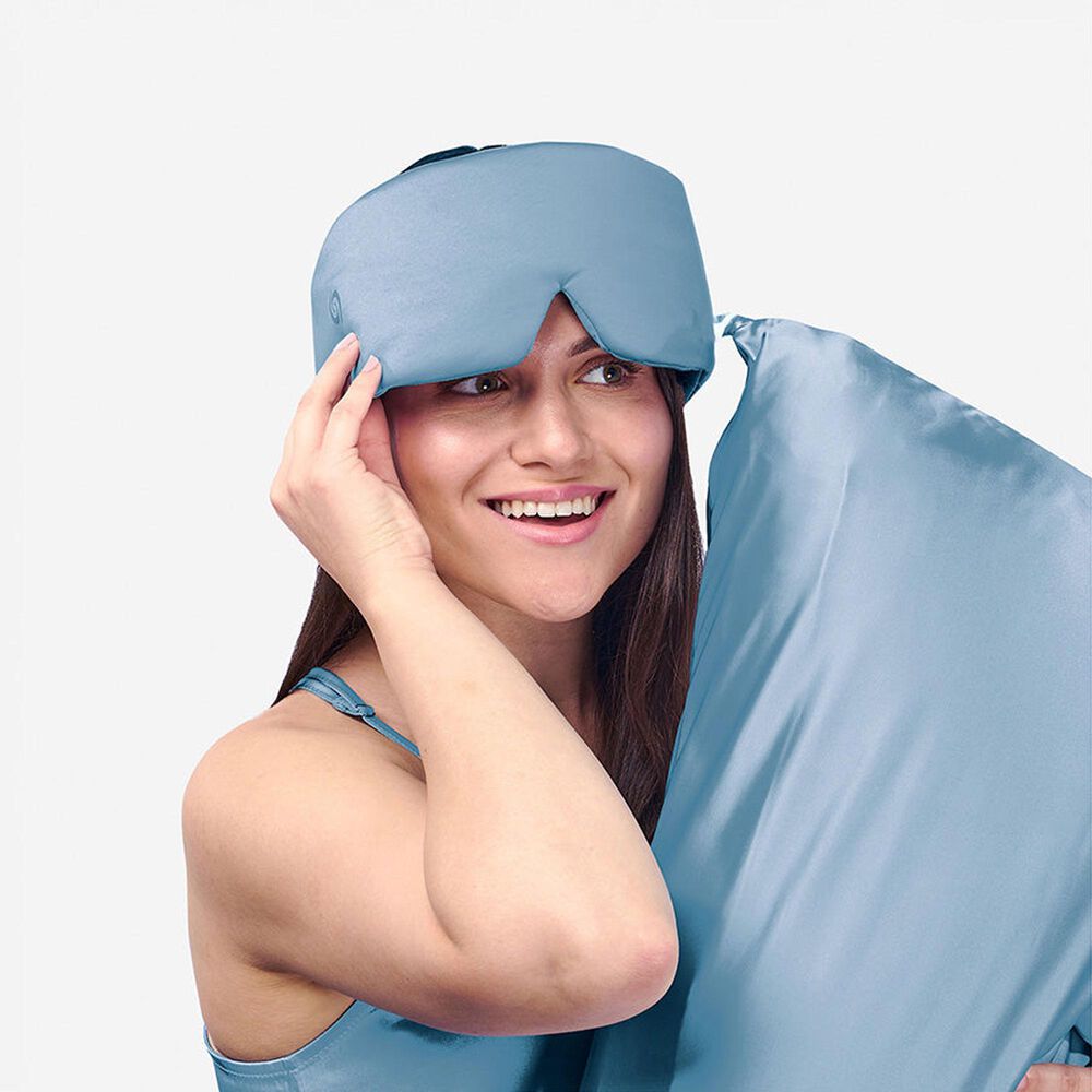 Bedgear Hyper-Silk Sleep Mask in Misty Blue, , large