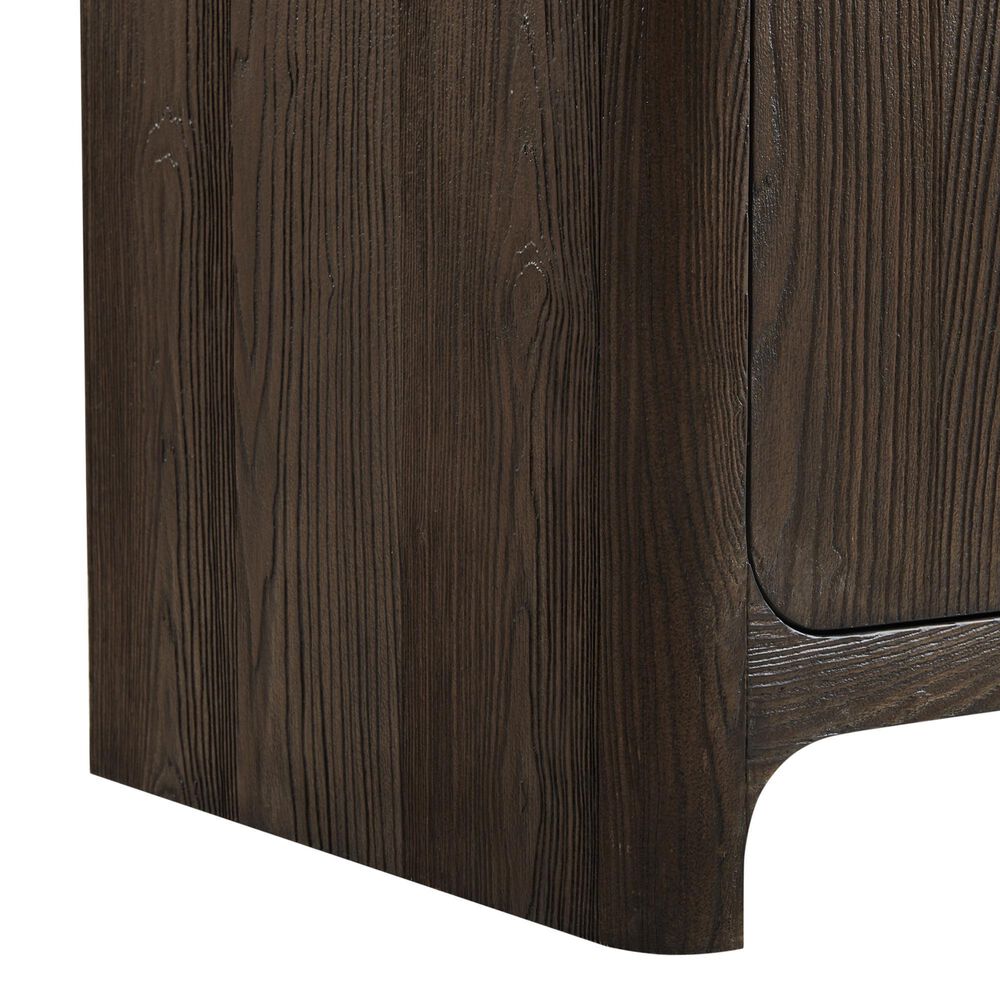 James Martin Vanities Gracyn 36&quot; Single Bathroom Vanity in Sable with 3 cm Victorian Silver Quartz Top and Rectangular Sink, , large