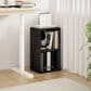 HOMLUX 2-Tier Open Shelf Bookcase in Blackwood, , large