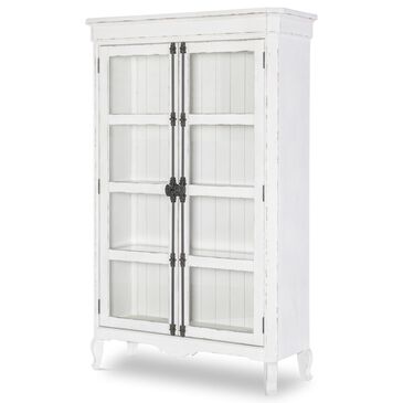 St Claire Home Vintage Market 2-Door Display Cabinet in Picket Fence, , large