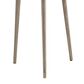 Bernhardt Lex 2-Piece Nesting Table in Satin Nickel and Graphite, , large