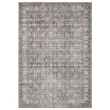 Amber Lewis x Loloi Alie 2"3" x 3"10" Charcoal and Dove Area Rug, , large