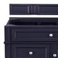James Martin Vanities Brittany 36" Single Bathroom Vanity in Victory Blue with 3 cm Ethereal Noctis Quartz Top and Rectangle Sink, , large