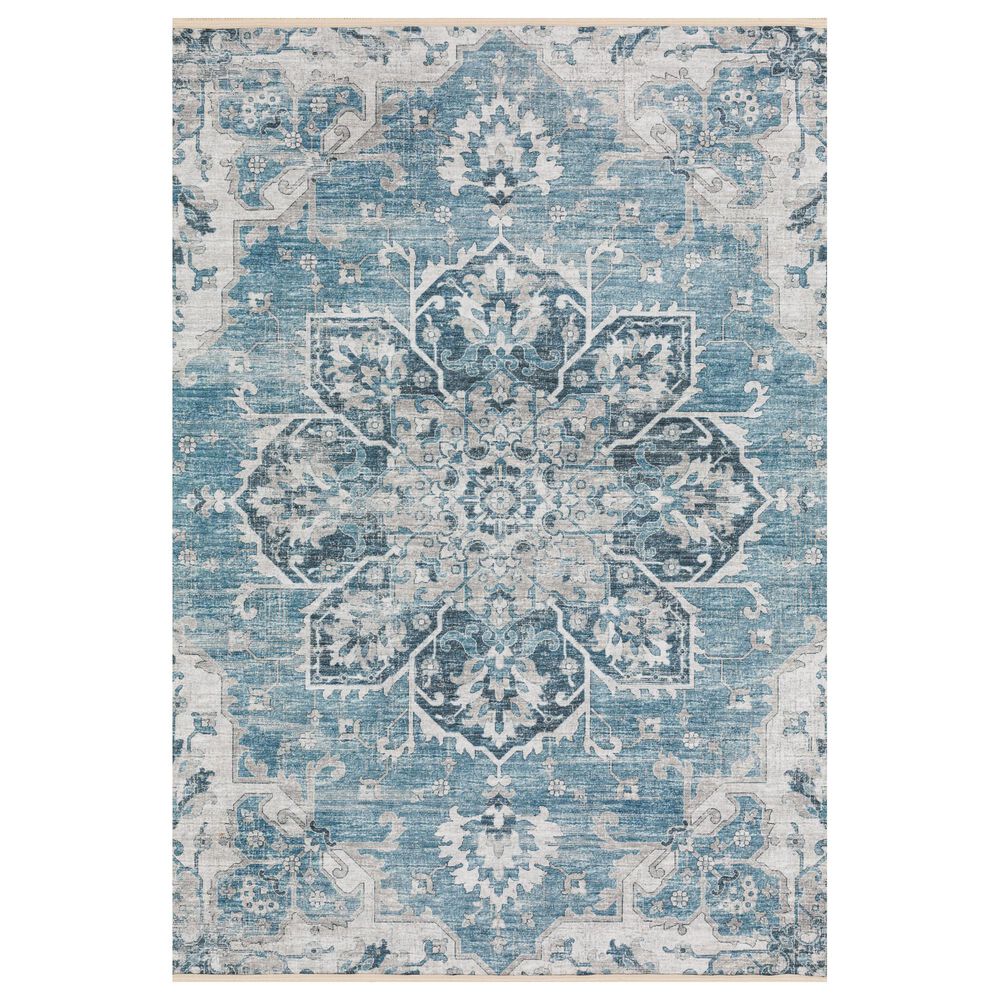 Dalyn Rug Company Marbella 5" x 7"6" Denim Area Rug, , large