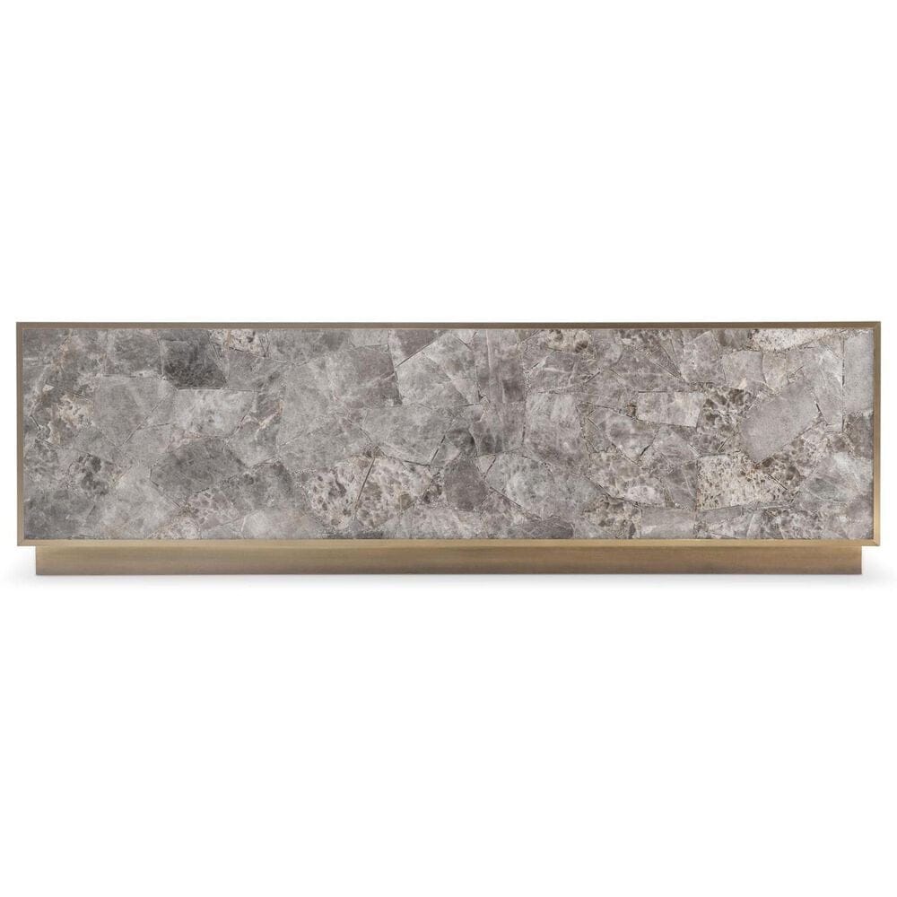 Bernhardt Tildon Cocktail Table in Smokey and Aged Brass, , large