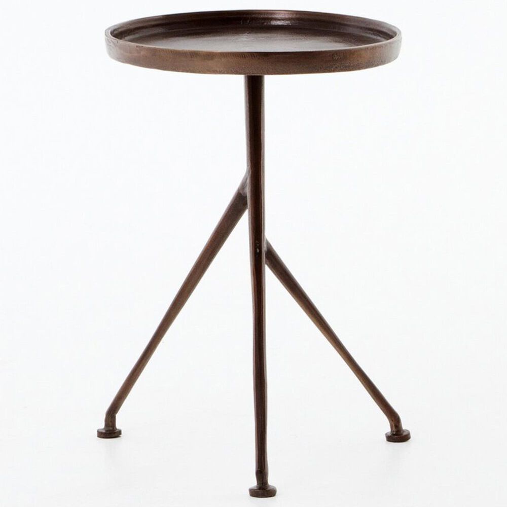 Four Hands Schmidt Accent Table in Antique Rust, , large