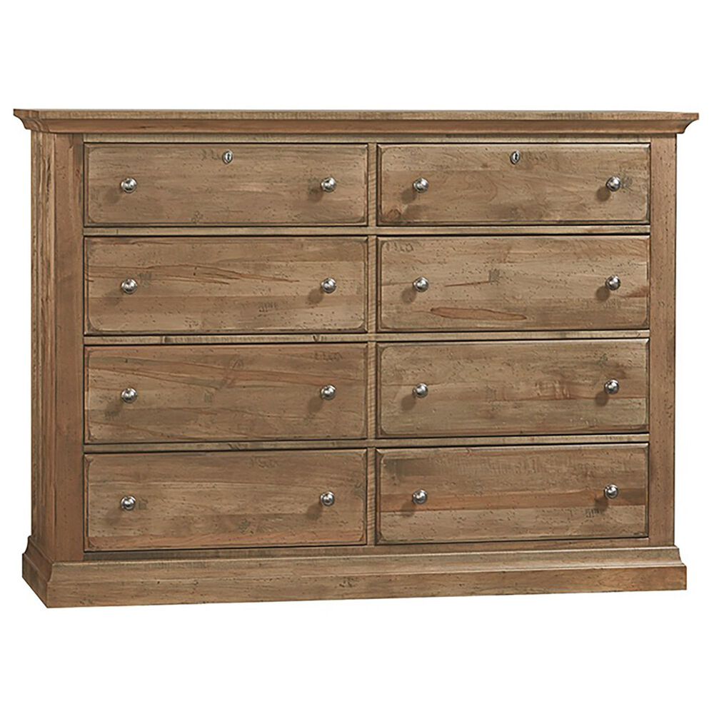 Viceray Collections Carlisle 8-Drawer Dresser in Warm Natural, , large