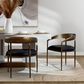 Club Collection By Sunpan Zanatta Arm Chair in Charcoal Black, , large