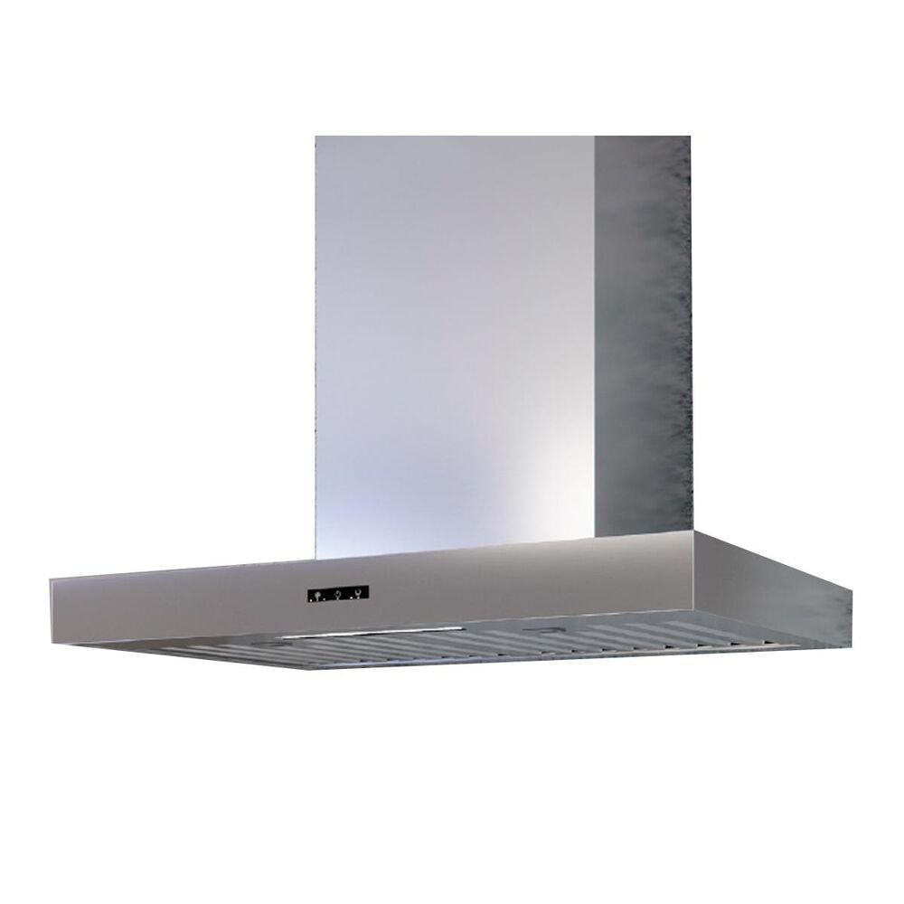 Berkshire Hoods Custom Hood Series 30 Inch T-box Wall Hood in Stainless Steel, , large