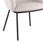 Lumisource Ashland Chair in Cream/Black, , large
