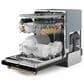 THOR KITCHEN Gordon Ramsay 24" Built-In Dishwasher with Bronze Handle Kit in Matte Black, , large