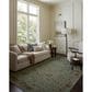 Loloi Briar Aqua and Olive 9"3" Round Area Rug, , large