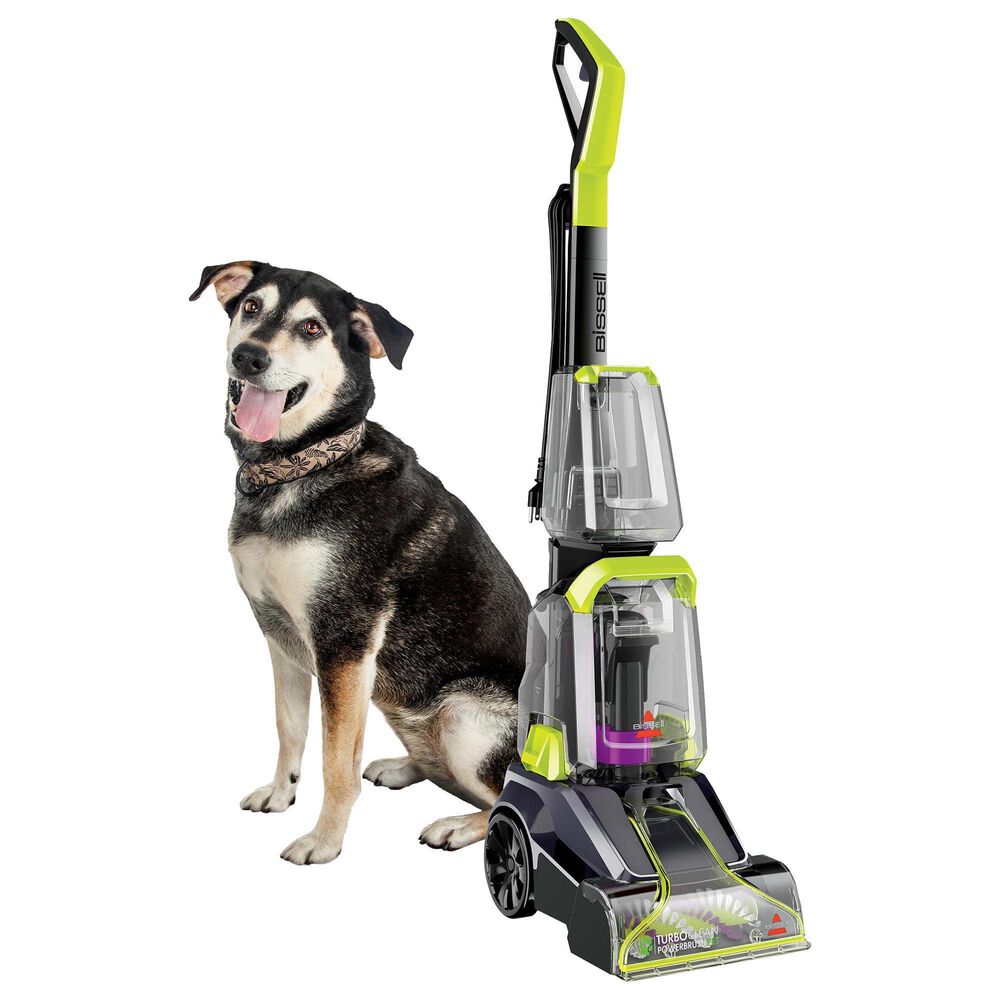 Bissell Turbo Clean Power Brush Pet Carpet Cleaner in Charcoal Gray
