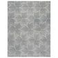 Safavieh Micro-Loop Geometric 8" x 10" Grey and Ivory Area Rug, , large