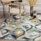 Safavieh Monaco MNC242J-5 5"1" x 7"7" Blue/Multi Area Rug, , large