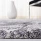 Safavieh Cyrus Shag CYR122F 2"2" x 9" Grey and Ivory Runner, , large
