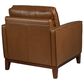 Italiano Furniture Weston Leather Accent Chair in Highland Brown, , large