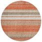Dalyn Rug Company Portico PO2 Coral 8" Round Area Rug, , large