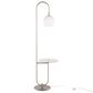 Grandview Gallery Trombone Floor Lamp in Nickel and Clear, , large