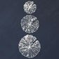 Creative Coop 11.5", 16", 20" Paper and Metal Coral Wall Sculpture in White (Set of 3), , large