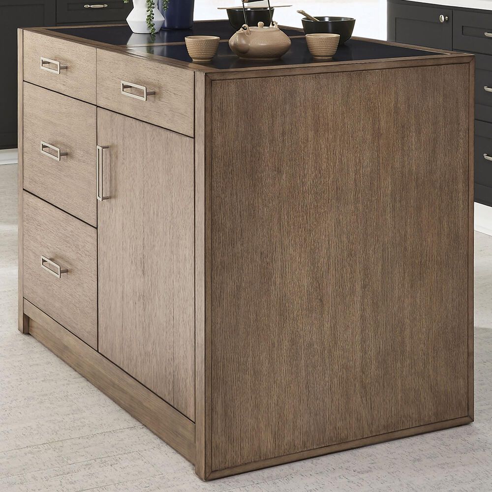Homestyles Big Sur Kitchen Island in Brown, , large