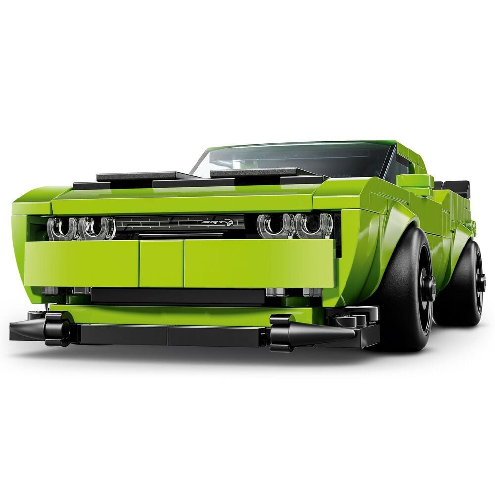 LEGO Speed ??Champions Dodge Challenger STR Hellcat Race Car Building Set, , large