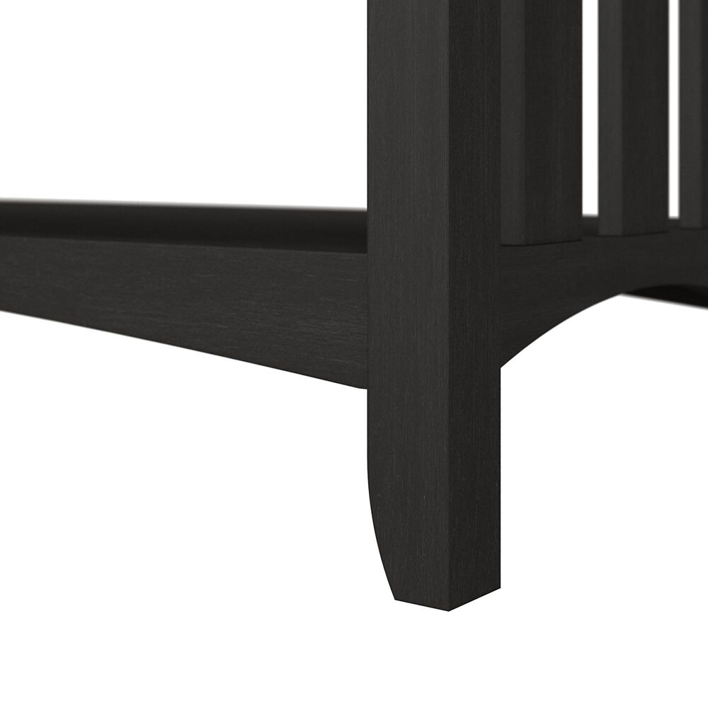 Bush Salinas Console Table in Vintage Black Nebraska Furniture Mart