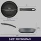 Circulon A1 Series 6.25" ScratchDefense Frying Pan in Graphite, , large