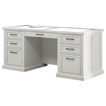 Wycliff Bay Abby Executive Desk in White, , large