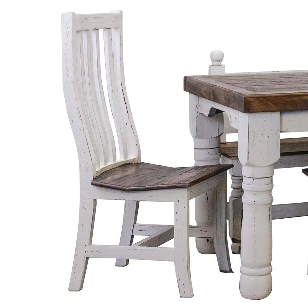 Rustic Imports Santa Rita Chair in Aged White, , large
