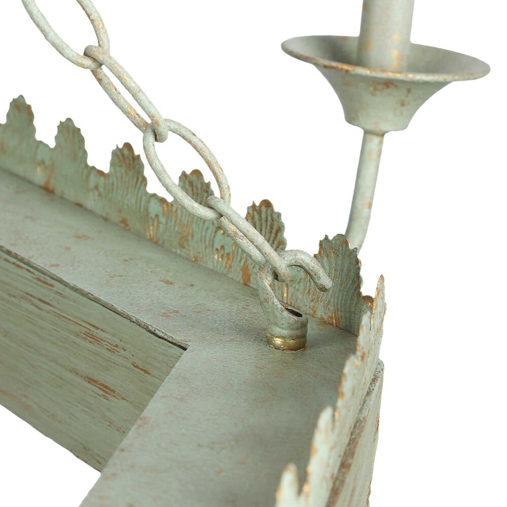 Golden Lighting Finley 8-Light Chandelier in Vintage Sage, , large