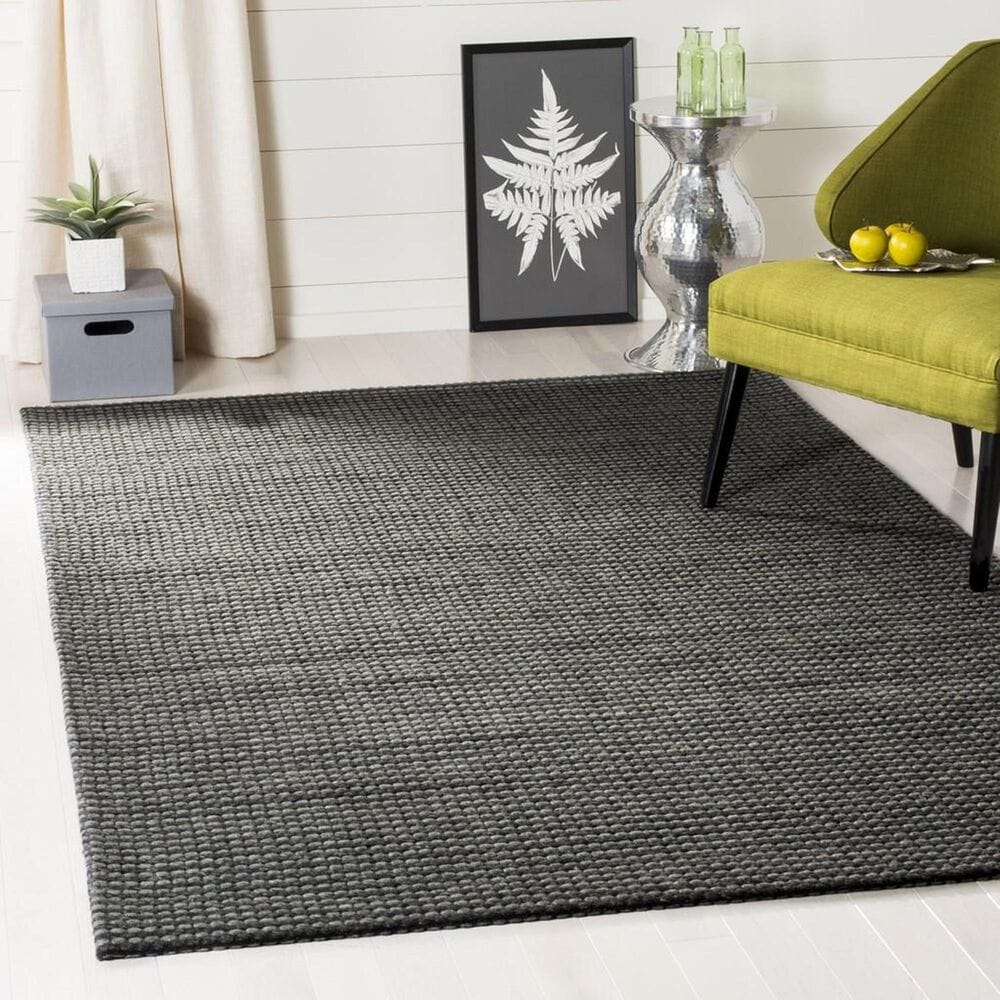 Safavieh Natura 9&#39; x 12&#39; Grey and Black Area Rug, , large