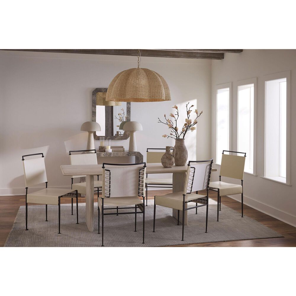 Jamie Young Direct Ship Norbury 1-Light Large Palm Leaf Pendant in Natural, , large