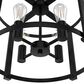Hunter Astwood 18" 4-Light Chandelier in Matte Black, , large