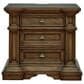 Millenium Frantanna 5 Piece King Panel Bedroom Set in Brown, , large