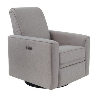 Eastern Shore Aspen Swivel Glider Chair in Sand with Power and USB, , large