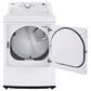LG 4.5 Cu. Ft. Top Load Washer and 7.3 Cu. Ft. Gas Dryer Laundry Pair in White, , large