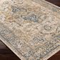 Surya Aspendos APS-2321 5" x 7"5" Teal, Mustard, Black, Medium Gray, Charcoal and Light Beige Area Rug, , large
