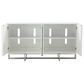 Urban Home Eliza Sideboard in Ultra White and Brushed Stainless, , large