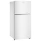Amana 19 Cu. Ft. Wide Top-Freezer Refrigerator in White, , large