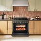 KitchenAid 5.1 Cu. Ft. Commercial-Style Gas Range in Black Ore, , large