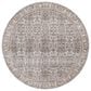 Surya Carlisle Oriental 5"3" Round Dusty Sage, Light Gray, Dusty Pink, Ivory, Pale Blue and Charcoal Area Rug, , large