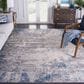 Safavieh Invista INV481F 9" x 12" Grey and Blue Area Rug, , large