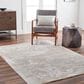 Surya Brunswick BWK-2329 10" x 13"11" Cream, Light Slate, Blue, Olive, Seafoam and Taupe Area Rug, , large