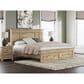 Ashley Makidern 2-Piece King Storage Bedroom Set with Two Drawers in Natural Brown, , large