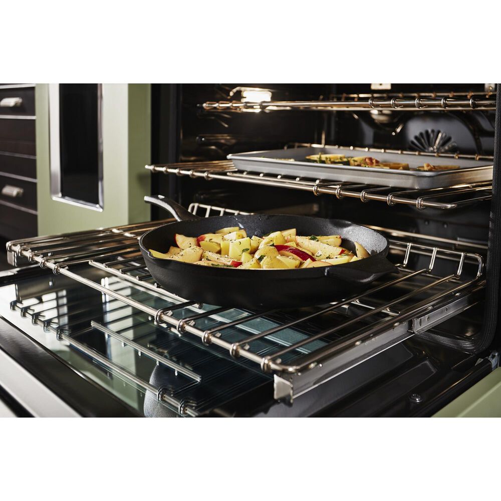 KitchenAid 6.3 Cu. Ft. Freestanding Gas Range with Griddle in Avocado Cream, , large