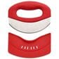 HIC Kitchen Soft-Grip Rocking Salad and Herb Chopper in Dark Red, , large