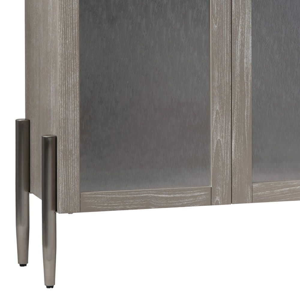 Crestview Collection Finnley Curio Cabinet in Khaki, , large